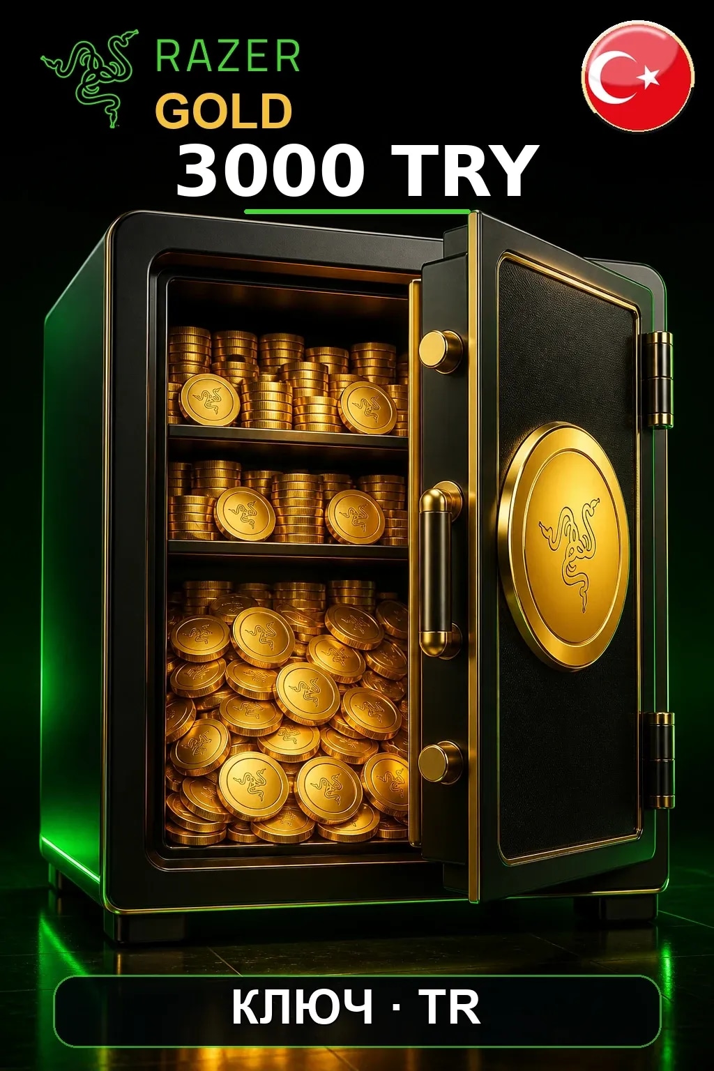 TRY 3000 Razer Gold