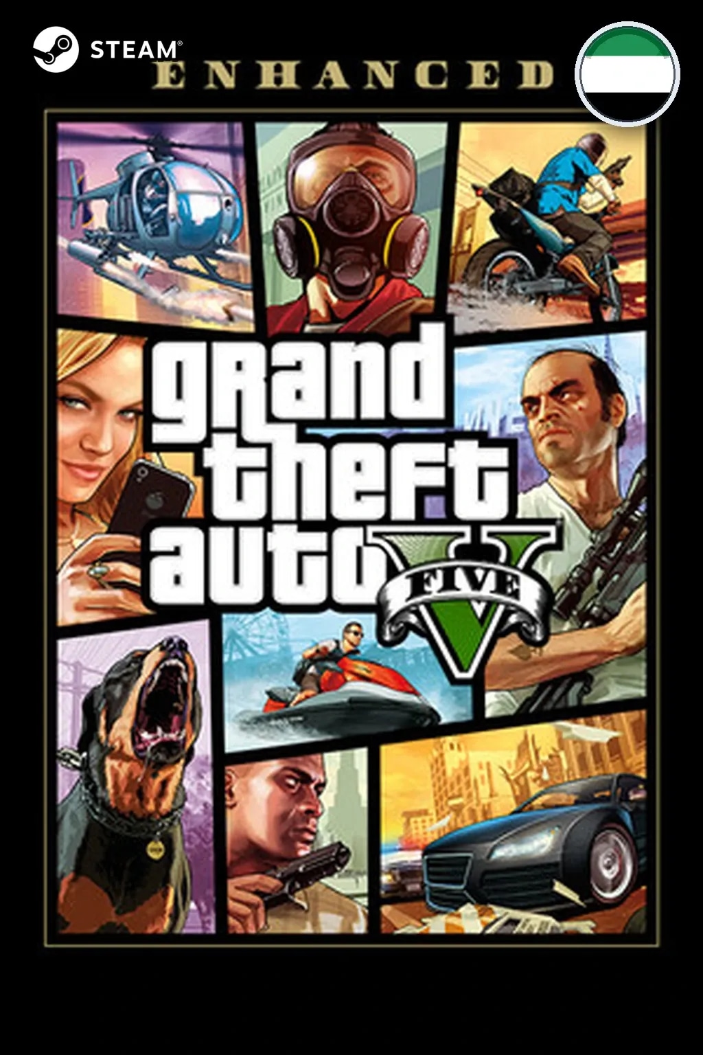 Grand Theft Auto V Enhanced & Great White Shark Card — ОАЭ