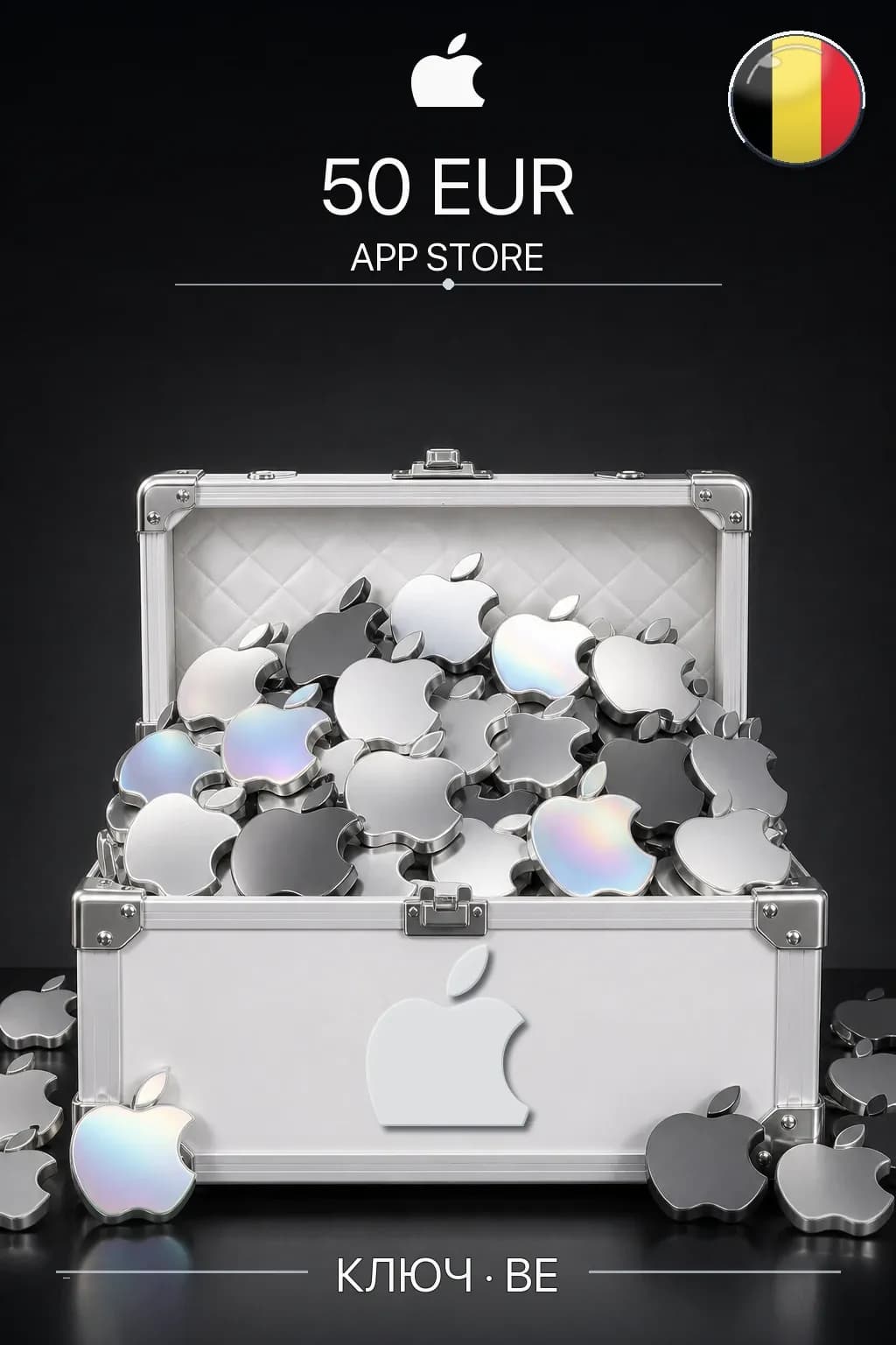 EUR 50 Apple gift card — BE