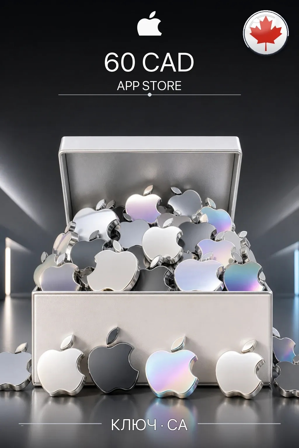 CAD 60 Apple Gift Card
